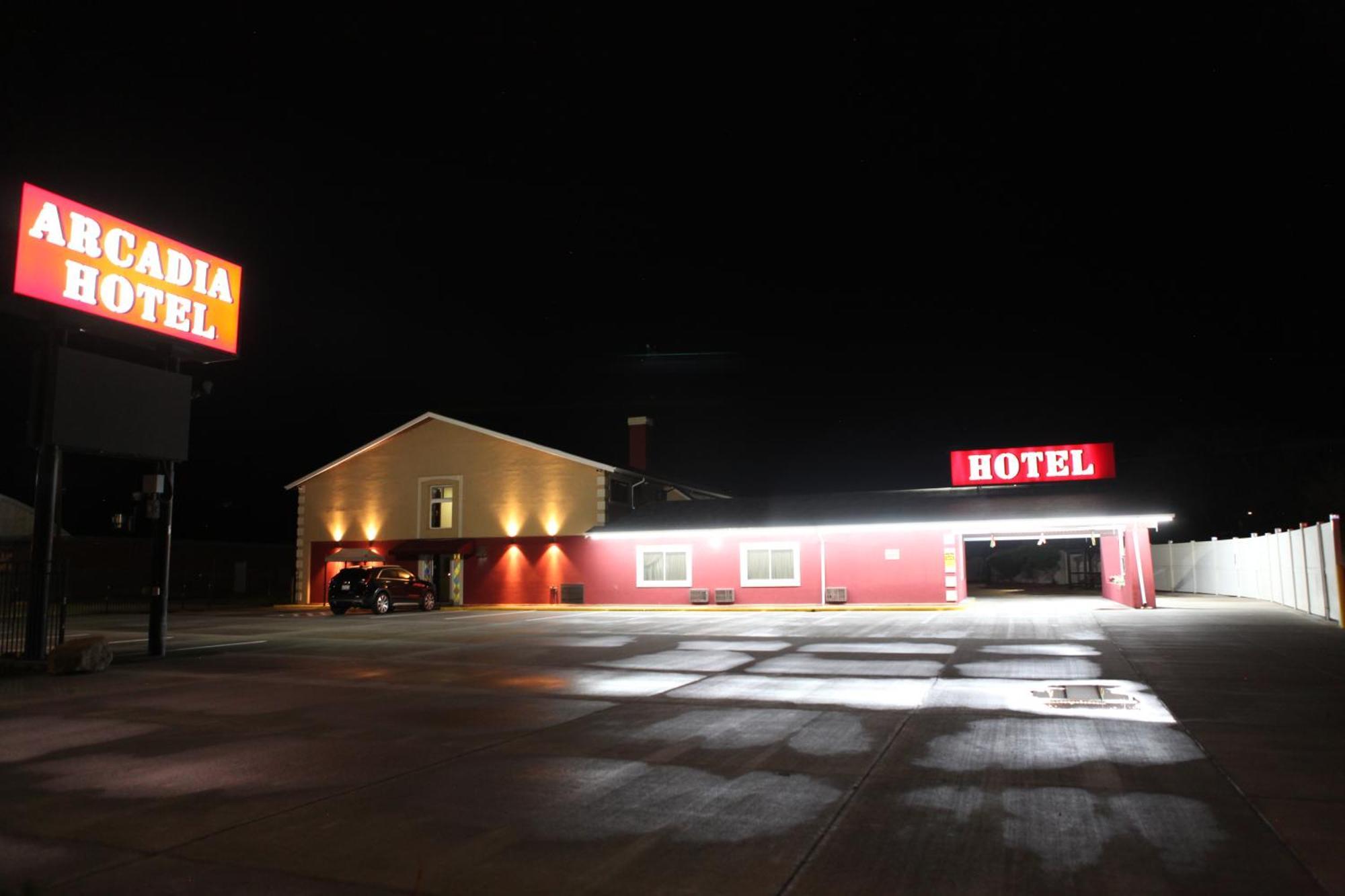 Arcadia Hotel Gering Eksteriør billede